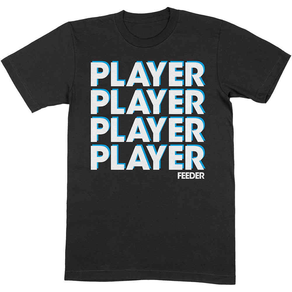 Feeder - Player Tshirt Homme - Noir